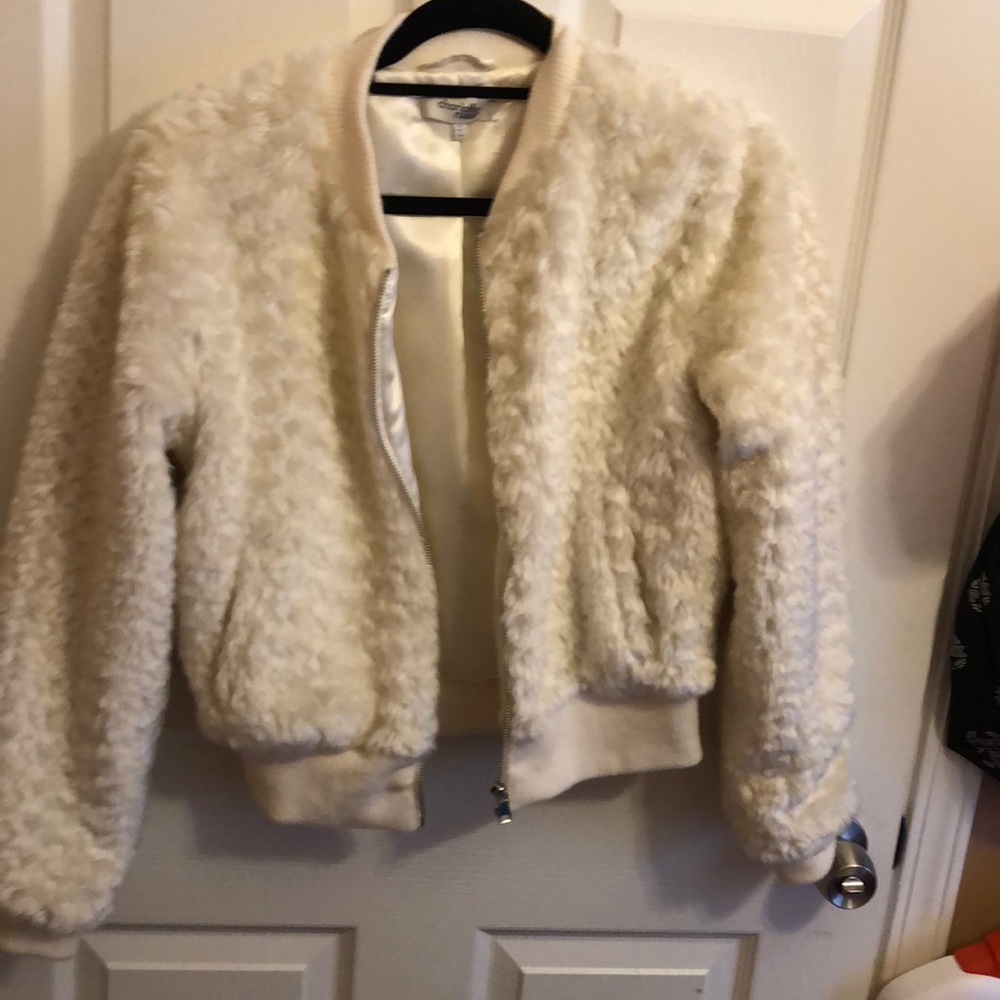 Cute furry jacket